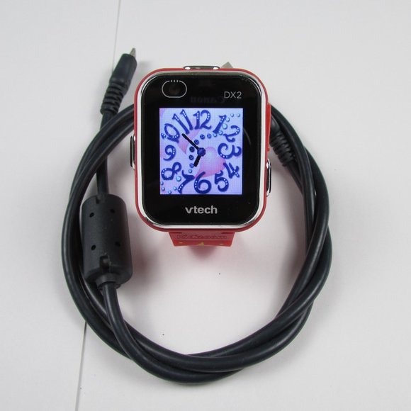 VTech KidiZoom DX2 Kids SmartWatch RARE Red Unicorn Band Working Touch Screen - Picture 3 of 16